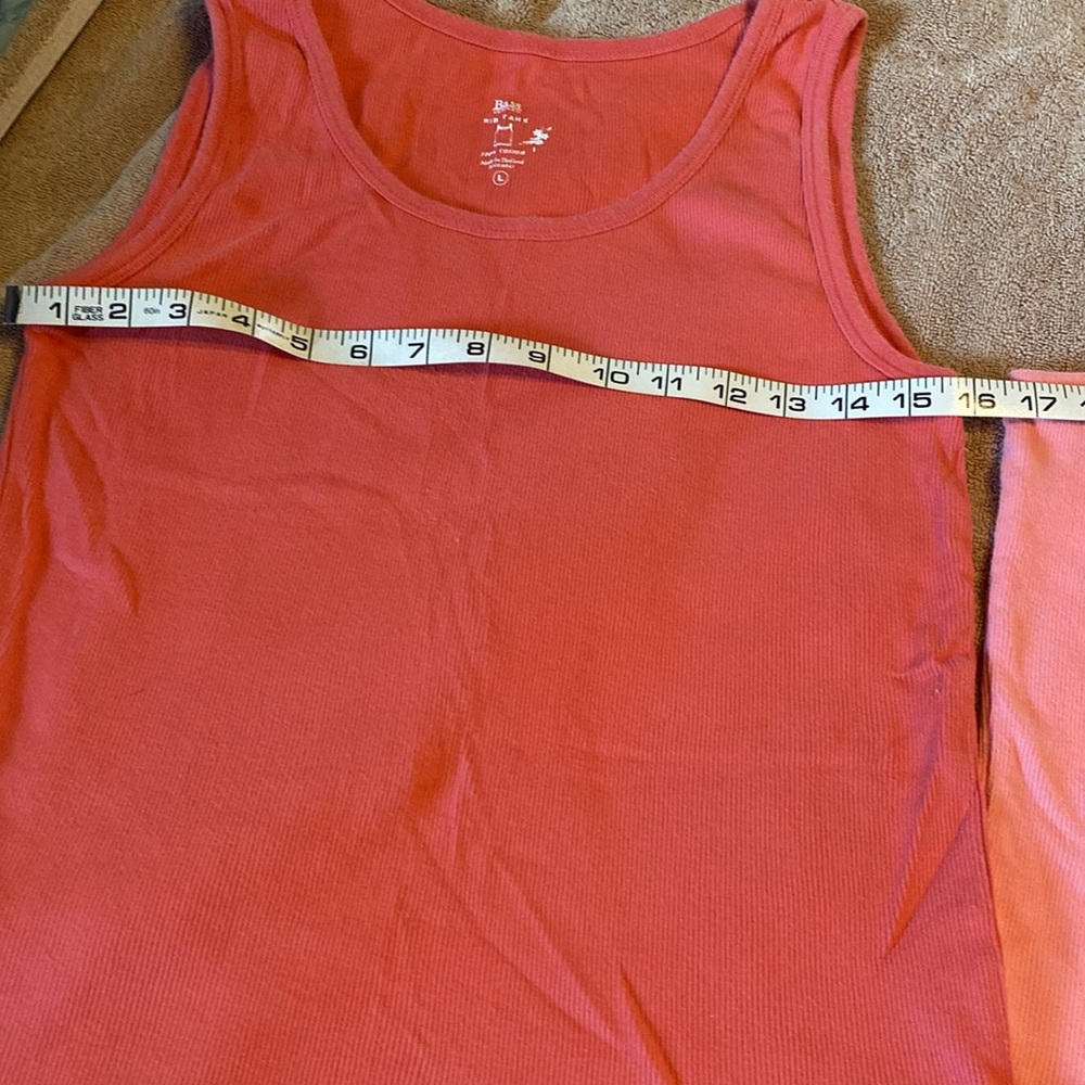 Set of 2 Bass Ribbed Tank Tops size L - Picture 3 of 7
